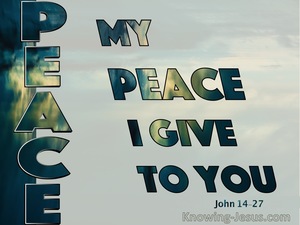 John 14:27